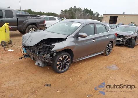 2016 Nissan Sentra Fe+ S/S/Sl/Sr/Sv z USA, uszkodzony, nr VIN 3N1AB7AP7GY281719